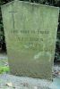 Grafsteen M H Besling op begraafplaats 'Vredehof' te Tilburg