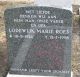 Grafsteen Lodewijk Marie Roes