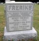 Grafsteen H J Freriks en M Welch op New Lexington Cemetery, New Lexington, Perry County, Ohio, USA